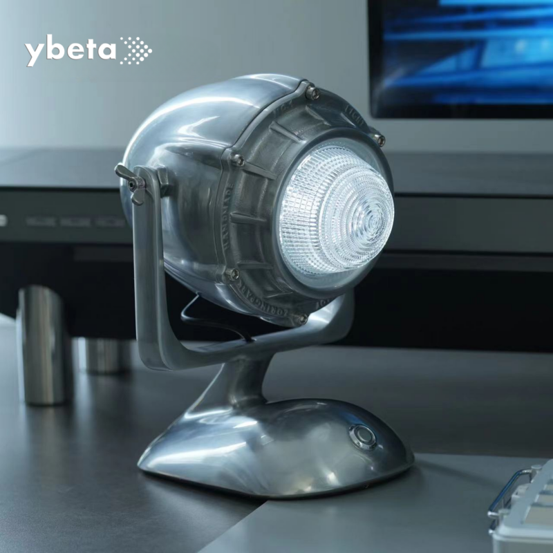 Vintage Industrial Style Touch Bedroom Bedside Lamp_5 ビンテージエンジンテーブルランプ - タッチ調光調節可能な色温度充電式LED