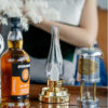 Vintage Brass Rechargeable Oil Lamp – LED Candlelight Night Lamp
