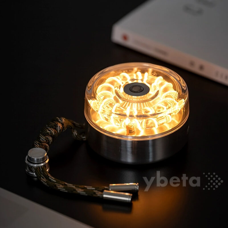 Magnetic Portable Camping Lamp - Aluminum - Embrace the Great Outdoors