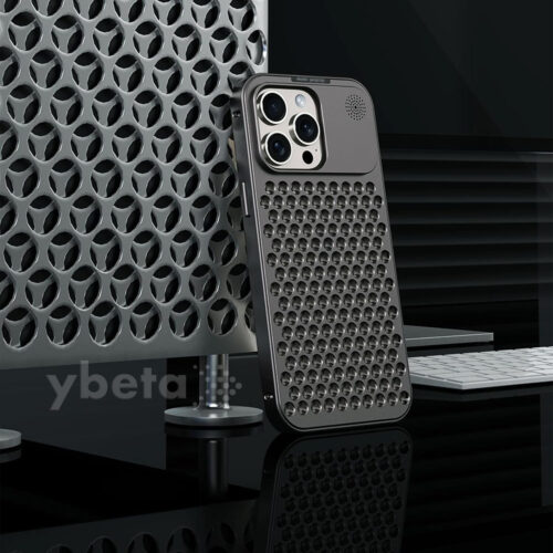 LXURY Case Aluminum Alloy Anti-Fall Heat Dissipation Bezel Slim Case for iPhone