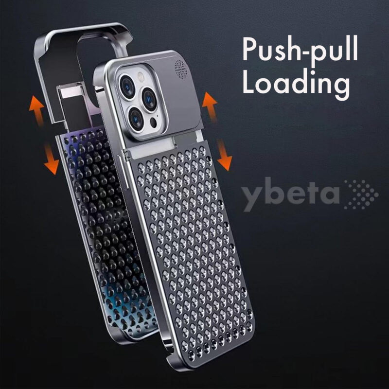 Lxury_aluminum_case_4x LXURY Case Aluminum Alloy Anti-Fall Heat Dissipation Bezel Slim Case for iPhone