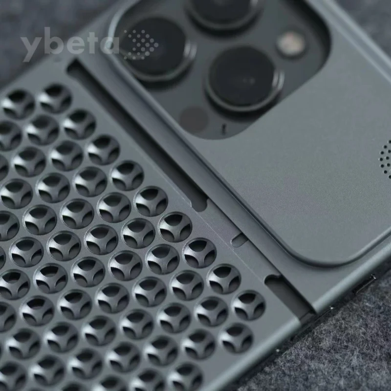 Lxury_aluminum_case_mcn LXURY Case Aluminum Alloy Anti-Fall Heat Dissipation Bezel Slim Case for iPhone