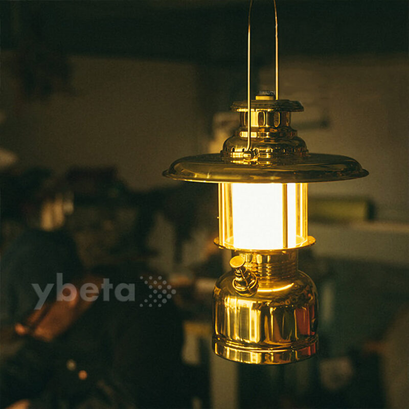 Retro Brass Outdoor Camping Lamp - Ambient Adventure Lighting