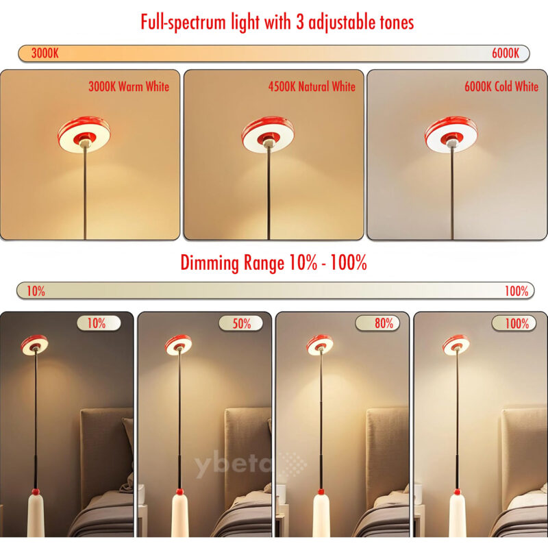 Frisbee_Lamp_8x Frisbee Lamp – Minimalist Adjustable Desk & Floor Lamp