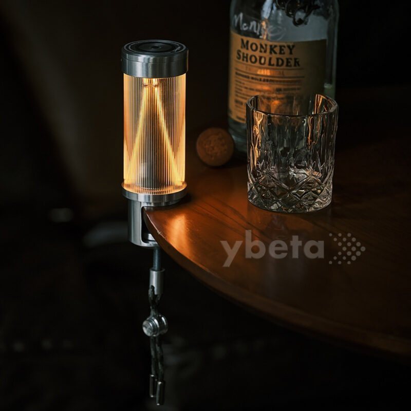NomadBeam_3x ノマドビーム - ヴィンテージ・メタル・キャンプ・ライト(タッチ・コントロール付